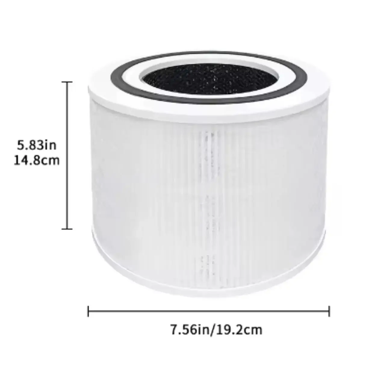 Core 300-Luftfilter, kompatibel mit LEVOIT Core 300-Luftreiniger, hocheffizienter aktiver Hepa-Filter-Ersatzfilter Image