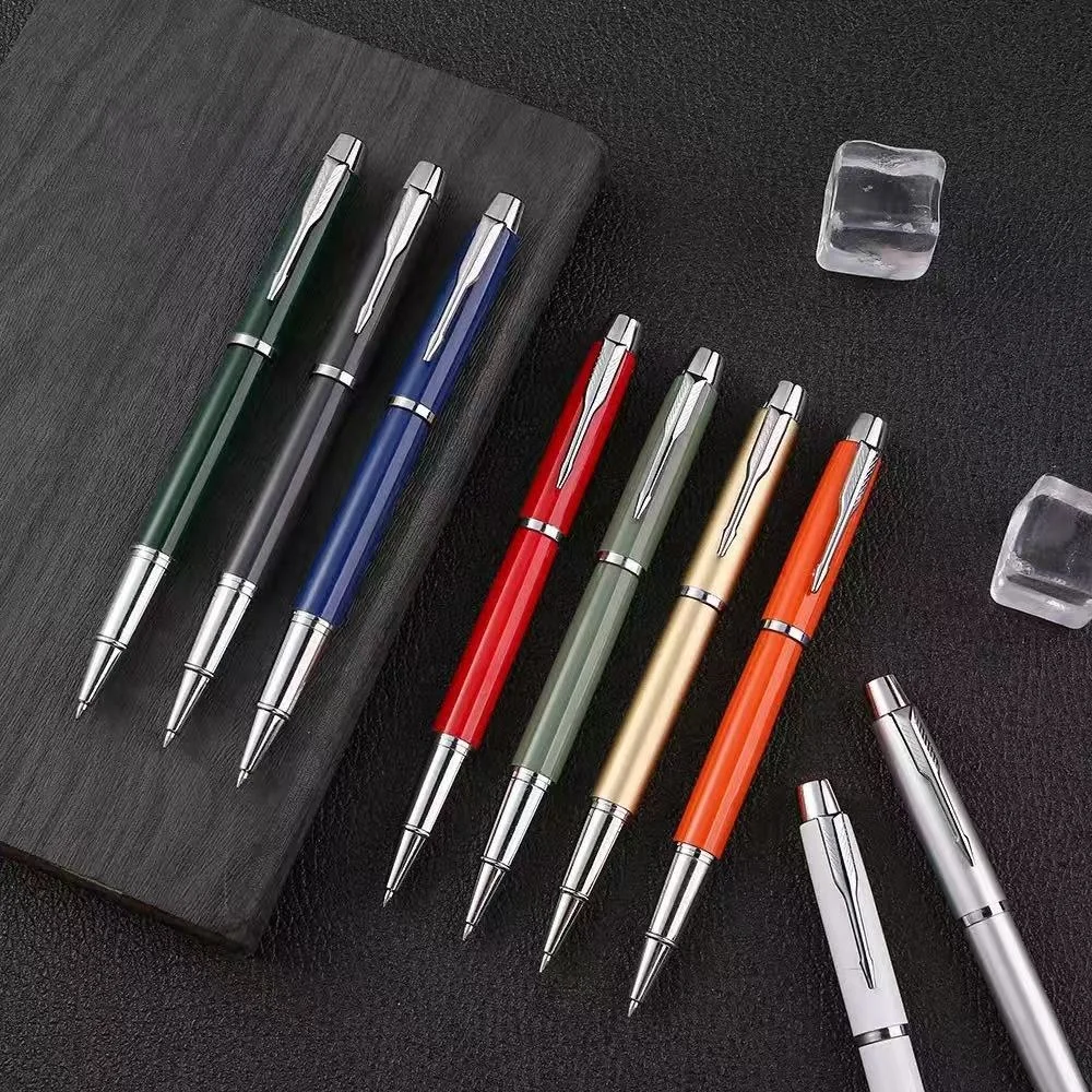 Penna a sfera di lusso Logo personalizzato penne all'ingrosso pubblicità penna a sfera in metallo incisione regalo personalizzato