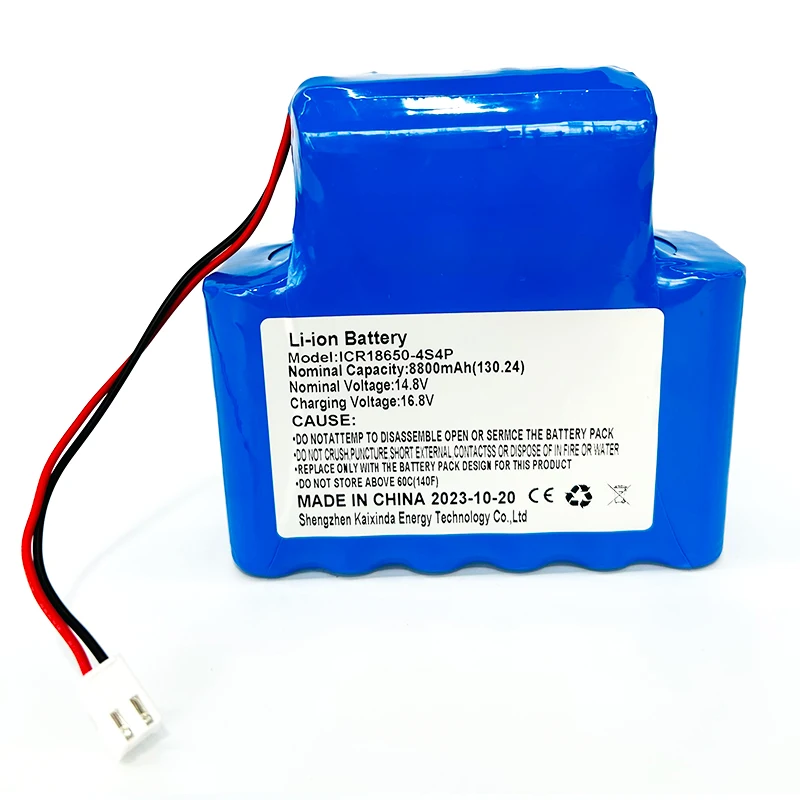 14.8V 4 s4p 8800mah 18650 21700 batteria agli ioni di litio 3.7v 7.4v 11.1v 12.8 14.8v 24v 36v 48v batteria ricaricabile agli ioni di litio
