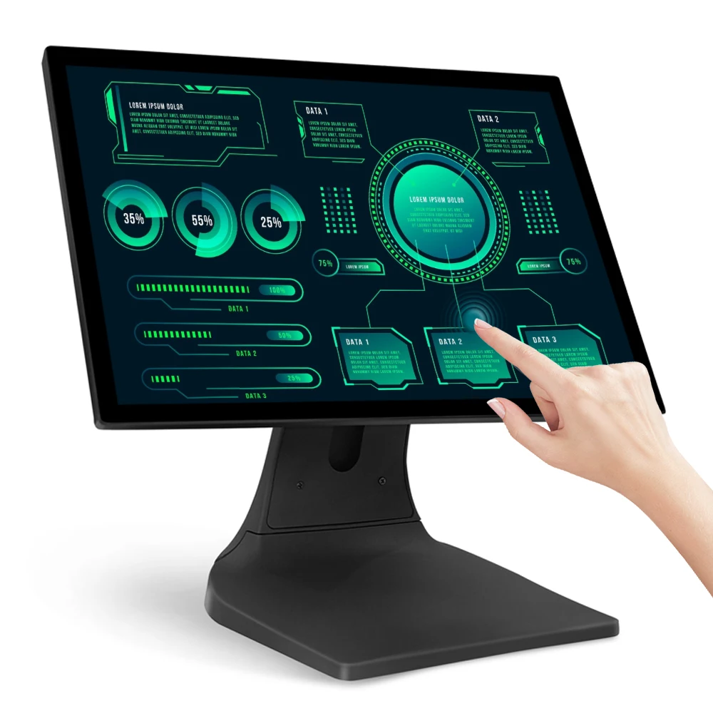 10 pollici 15 pollici Android OS Tablet Touch Screen Display pubblicitario Digital Signage Display LCD per sistema POS senza Software