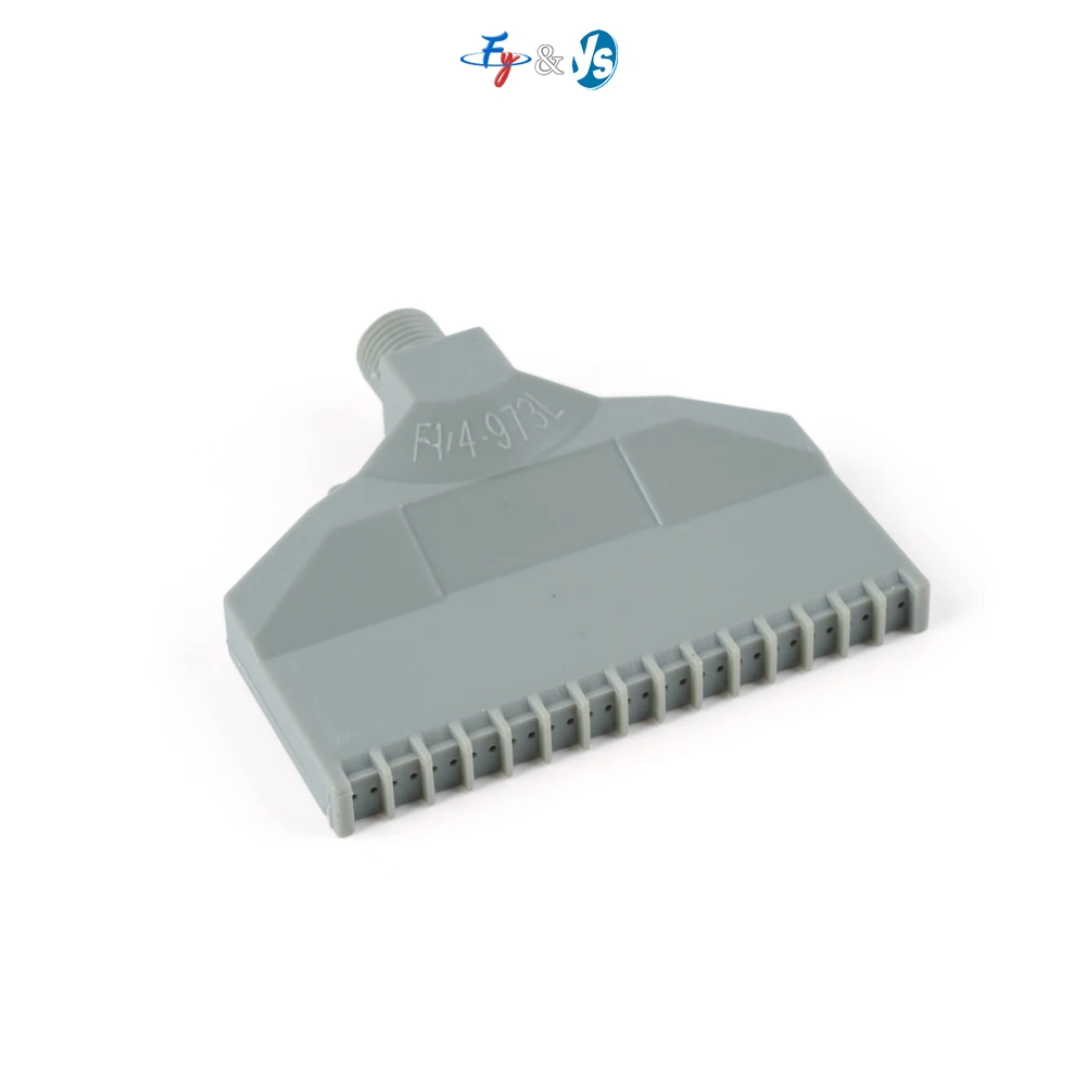YS 1/4 "BSPT 973 di plastica vento aria soffiaggio ugello a getto 1/4" 973 compressa aria piatta ugello per l'essiccazione/raffreddamento/pulizia