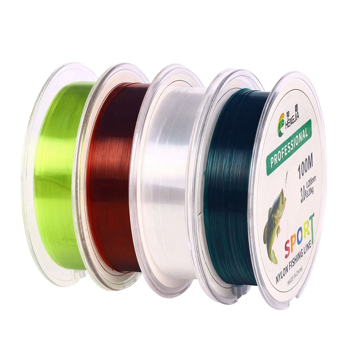 Lenza da pesca in Nylon monofilamento giapponese Super resistente da 100m 4.2-365 libbre linea Leader lenza da pesca a mosca