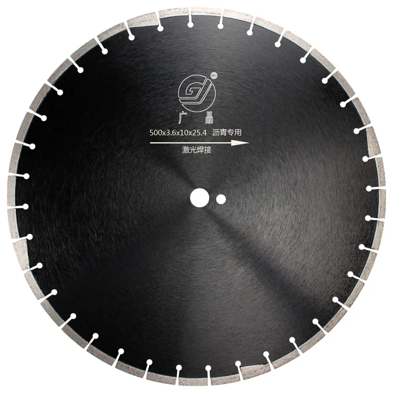 Lama per sega diamantata a taglio rapido da 500mm per taglio cemento cemento asfalto lama sega diamantata lama per sega circolare in pietra