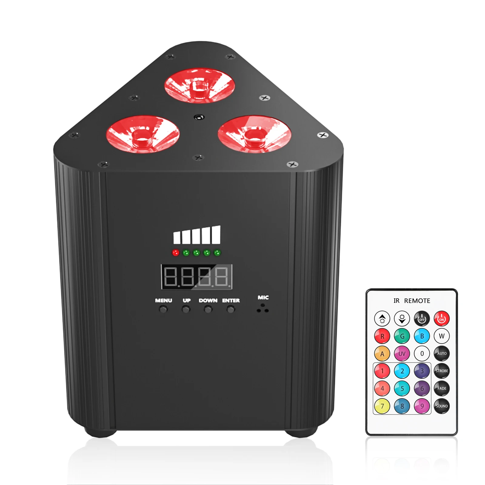 U'King Rgbw alluminio 4 in1 con Uplights a batteria per chiese concerti Party Disco Ktv chiesa Par lampada effetti luci