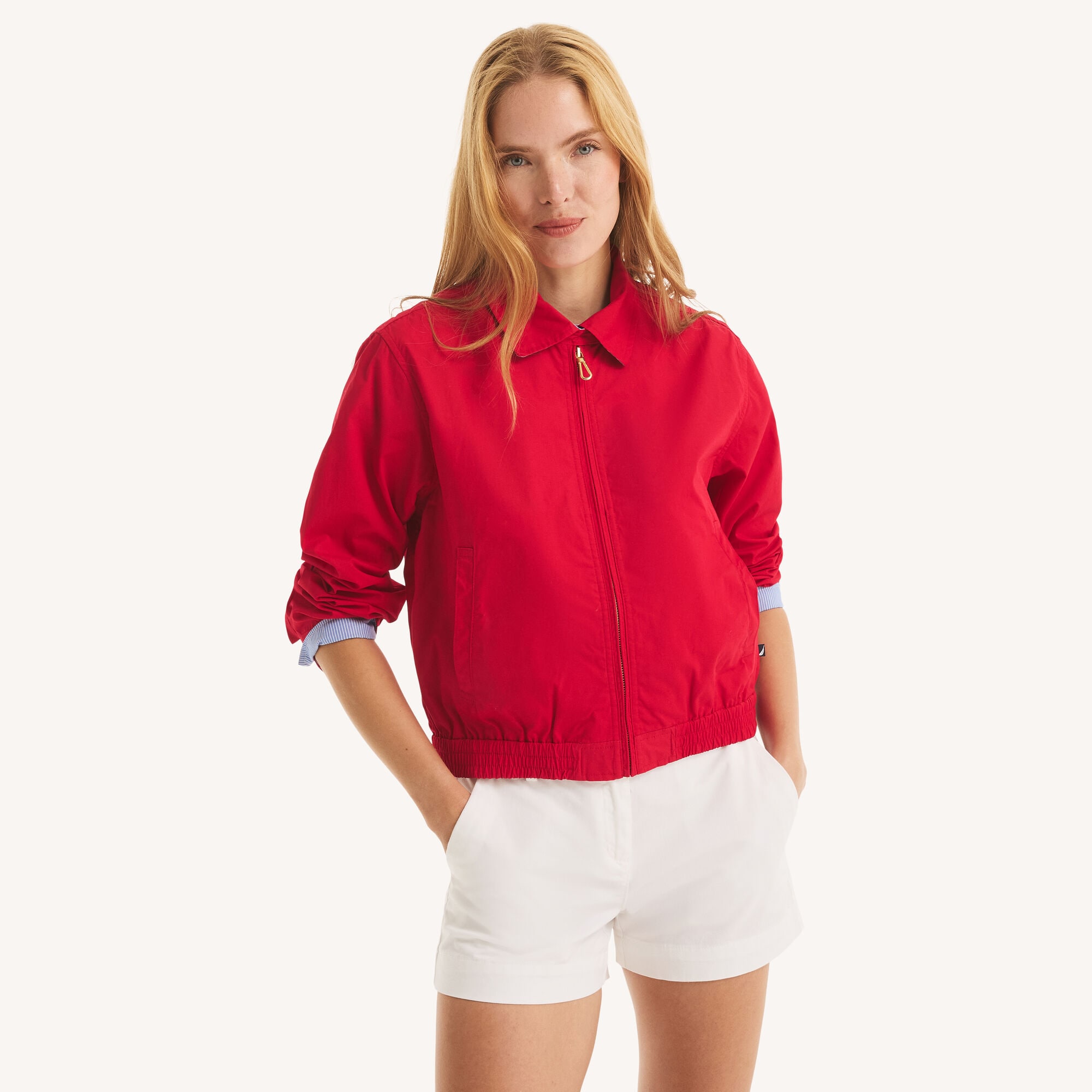 Nautica Women's Full-Zip Jacket 615 (Orchid Pink), XL