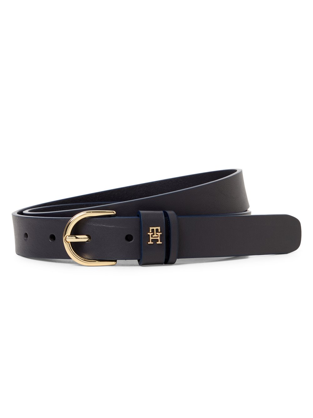 Tommy Hilfiger Ledergürtel Damen marine, 90 Image