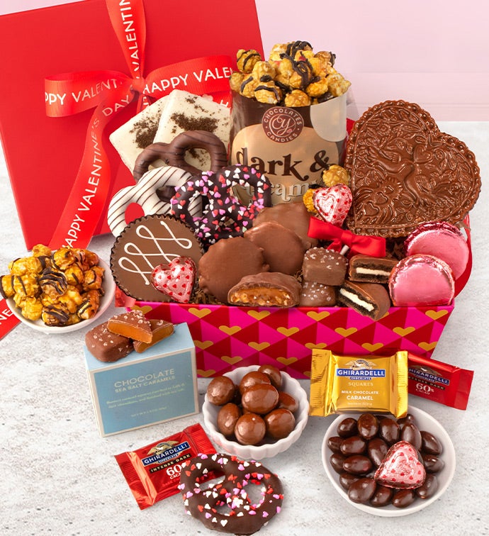 Valentine's Day Chocolate Bliss, Family Item Food Gourmet Candy Confections Chocolate, Gifts by Simply Chocolate