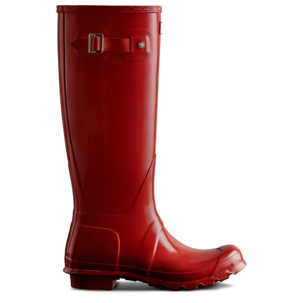 Hunter Boots - Women's Original Tall Gloss - Gummistiefel 43 | EU 43 rot