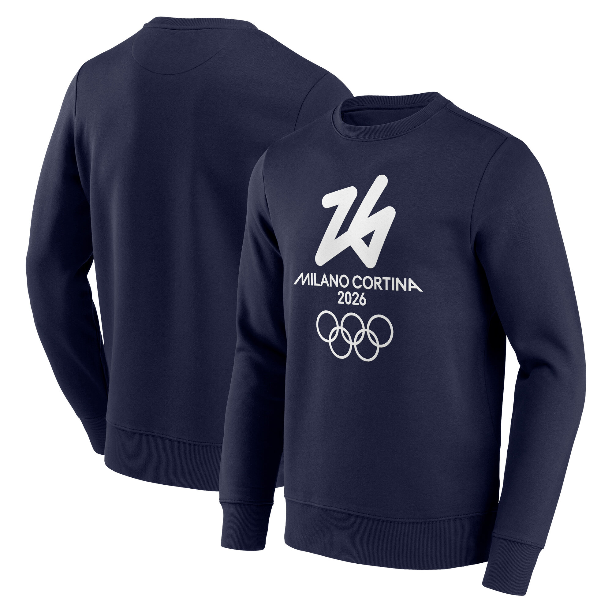 Milano Cortina 2026 Grafik-Sweatshirt – Marineblau Image