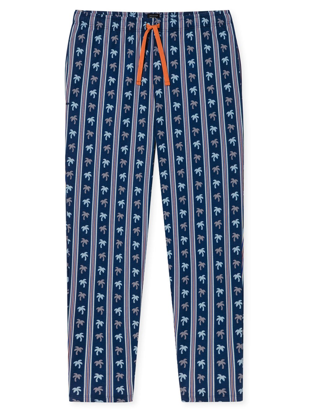 Schiesser Pyjamahose Herren blau, 56 Image