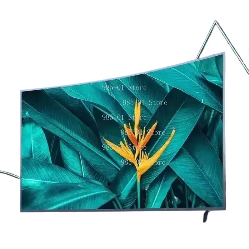 32-75 Zoll 4K Smart Curved LED-Fernseher - Full HD Großformatiger Flachbildschirm-Fernseher für Zuhause Image