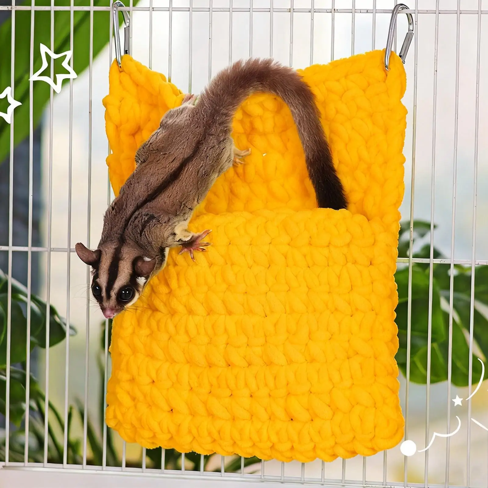 Hamster Igel Bohnen Plüsch Hängematten Bett Weiche Hängende Schlafsack Für kleine Haustiere Versteck Bett Haus Nest Bett Für Zucker Segelflugzeug