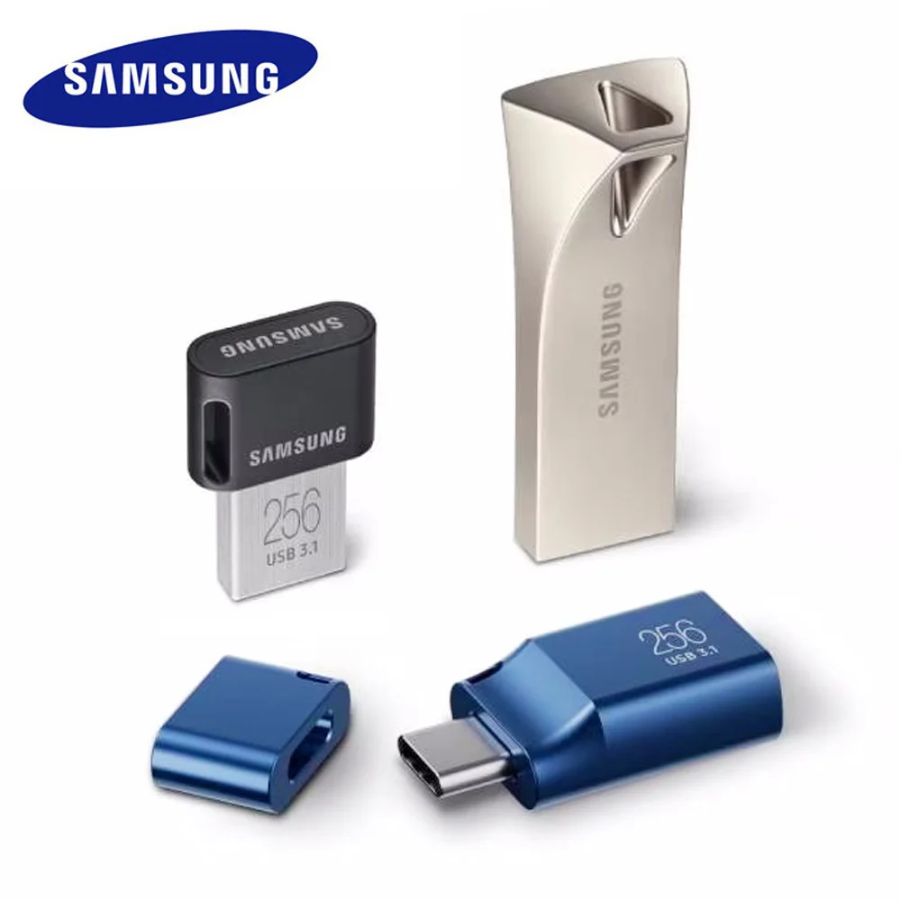 SAMSUNG USB-Flash-Laufwerk 64 GB 128 GB 256 GB USB 3.1 Metall-Stick Memory Stick Speichergerät U-Disk-Lesegeschwindigkeit bis zu 400 MB/s Image