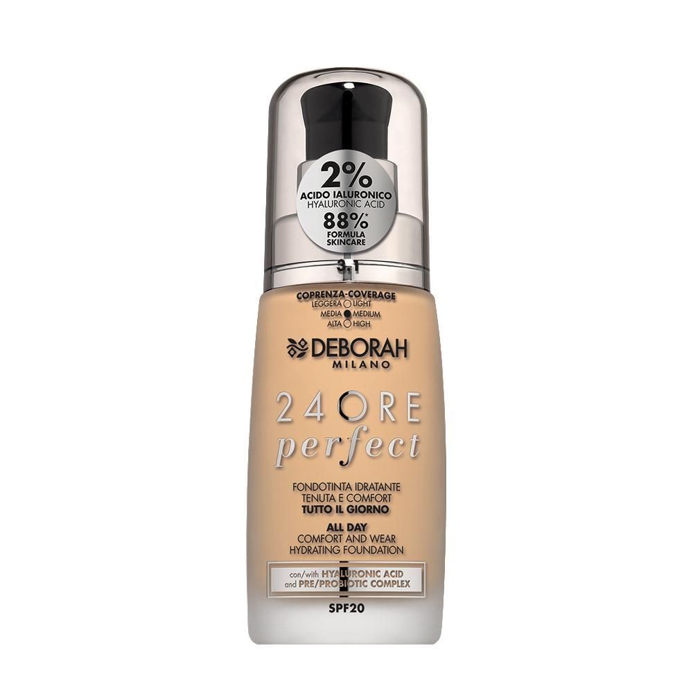Deborah Fondotinta 24 Ore Perfect Con Acido Ialuronico N. 3.1 Light Go