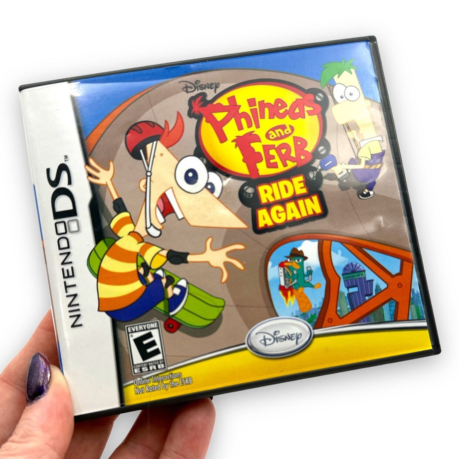 Disney Video Games & Consoles | Disney Phineas And Ferb: Ride Again Nintendo Ds Game 2010 | Color: Black | Size: Os