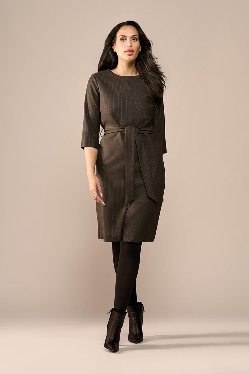 Ziana Lurex-Kleid Braun EU 38 / UK 10