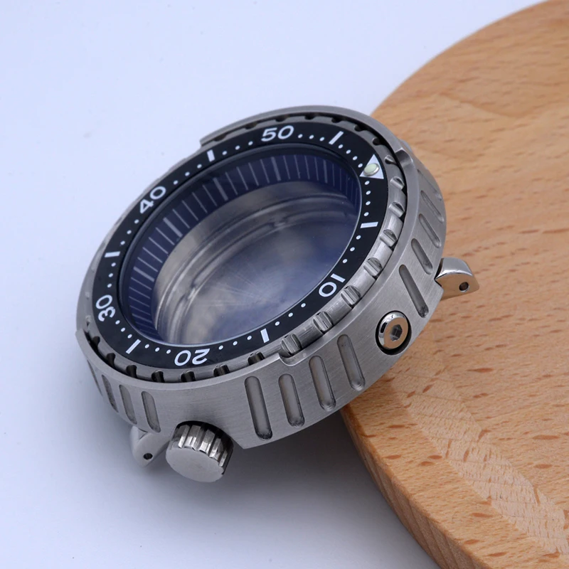 Thunfisch Konserven Uhr Fall Fit NH35 NH36 4R35 4R36 NH35 NH36 Bewegung herren Uhr Reparatur Wasser Widerstand Fall Uhr teile Image