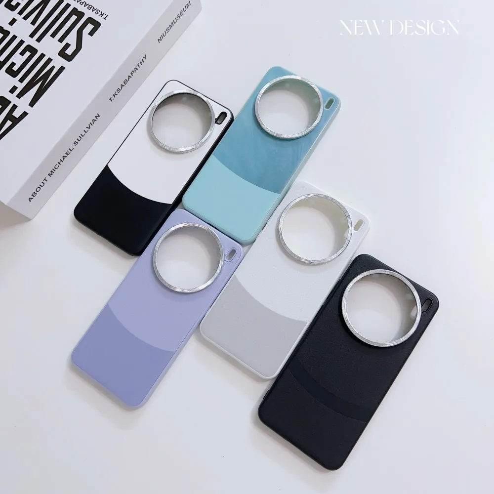 Für OnePlus 13 Fall Neue Mode PU Leder Haut Schutzhülle Zurück Abdeckung Fall Für OnePlus 13 12R 12 One Plus 13 1 + 13 Telefon Shell Image