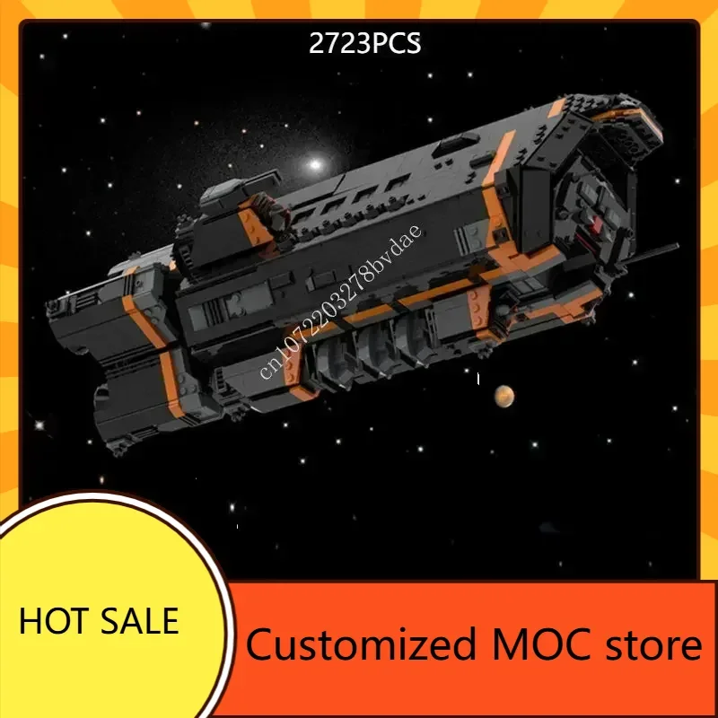 MCRN SCIROCCO Space War Militärurlaub MOC SpaceShip Battle Puzzles Architektur Weihnachten GeburtstagSpielzeug Geschenke für Kinder Image