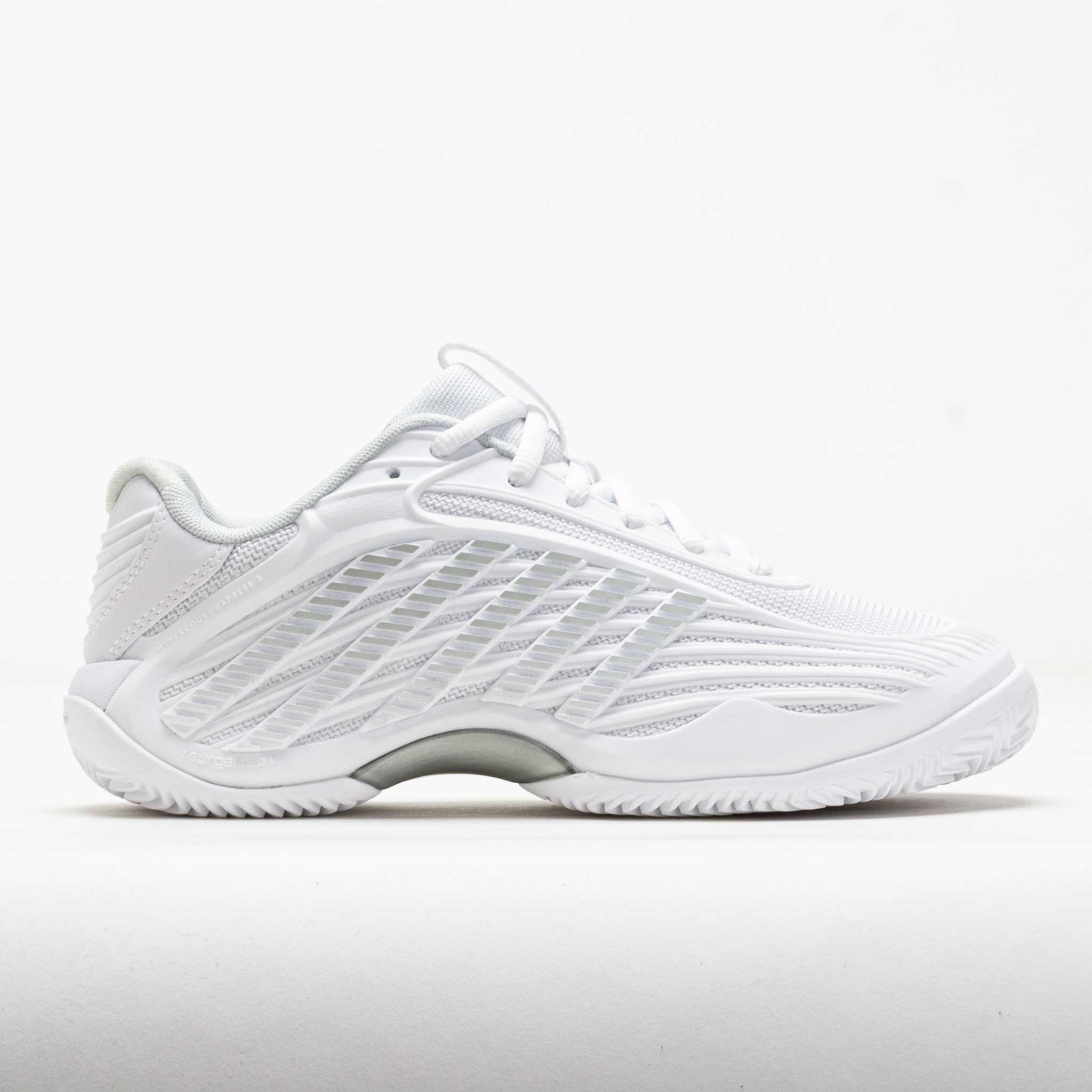 K-Swiss Hypercourt Express 3 Clay Women's Tennis Shoes White/Dawn Blue/Silver