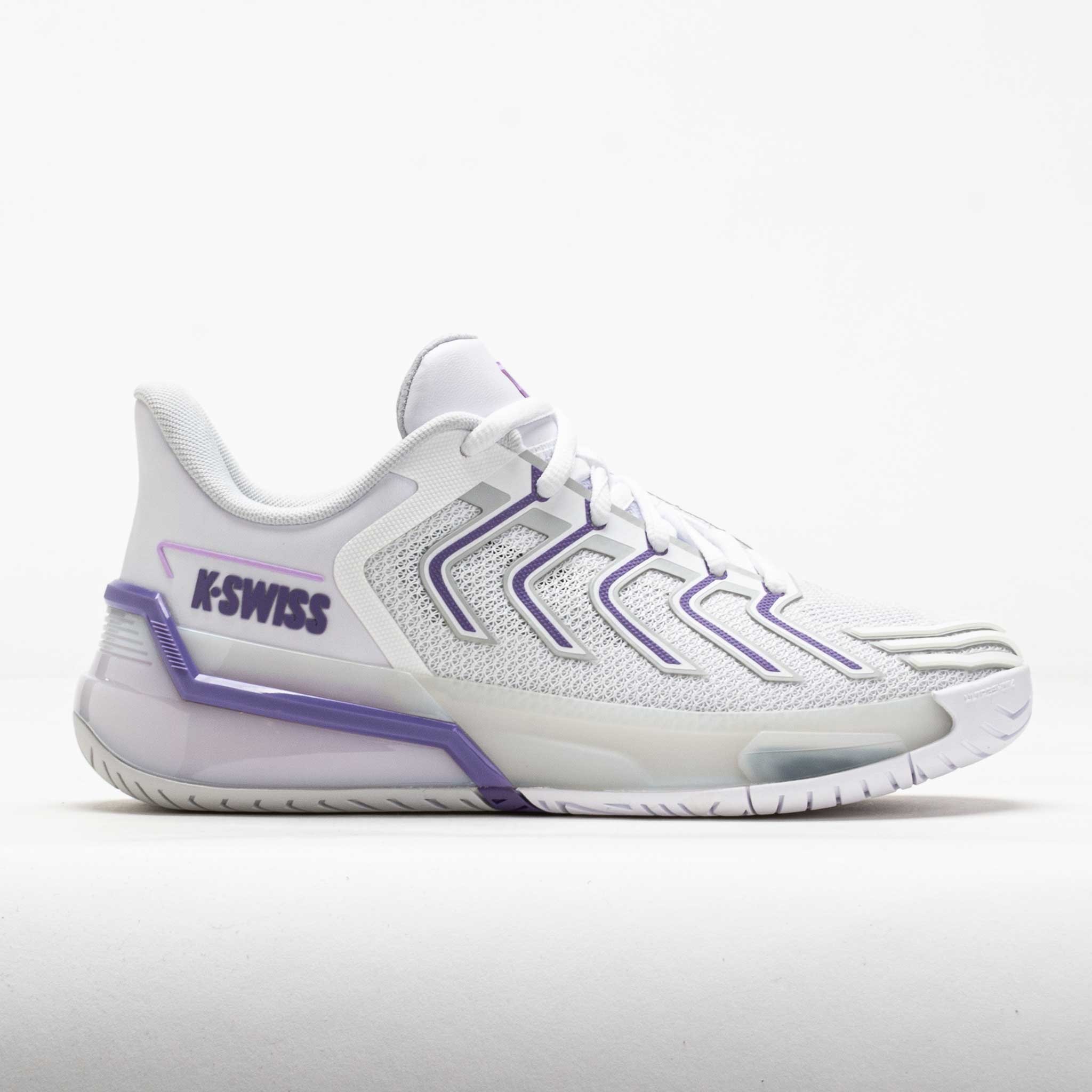K-Swiss Ultrashot 4 Women's Tennis Shoes White/Lunar Rock/Purple Haze