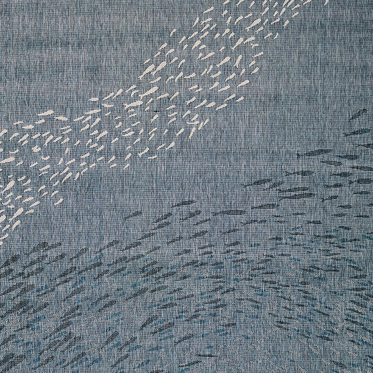 Seaside Fish Outdoor Rug - 6'6" X 9'4" - Grandin Road