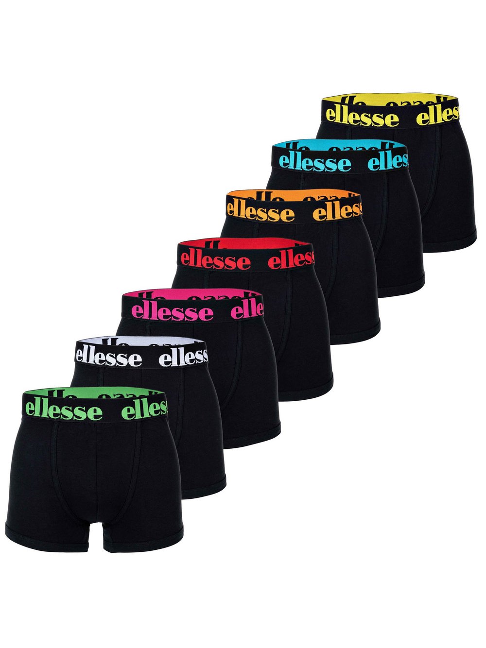 ellesse Boxershort 7er Pack Herren mehrfarbig, S Image