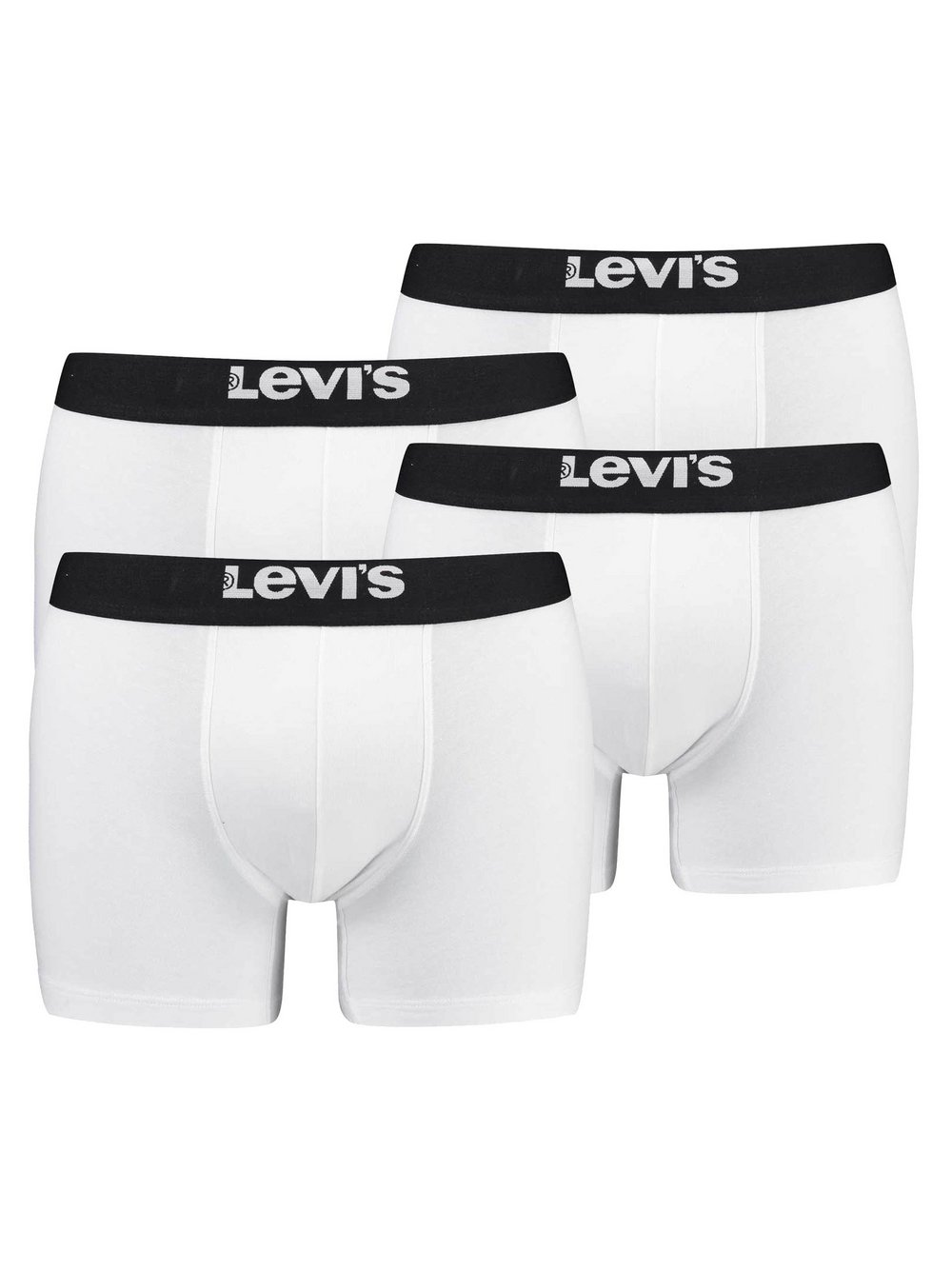 Levi's Boxershort 4er Pack Herren weiß, L Image
