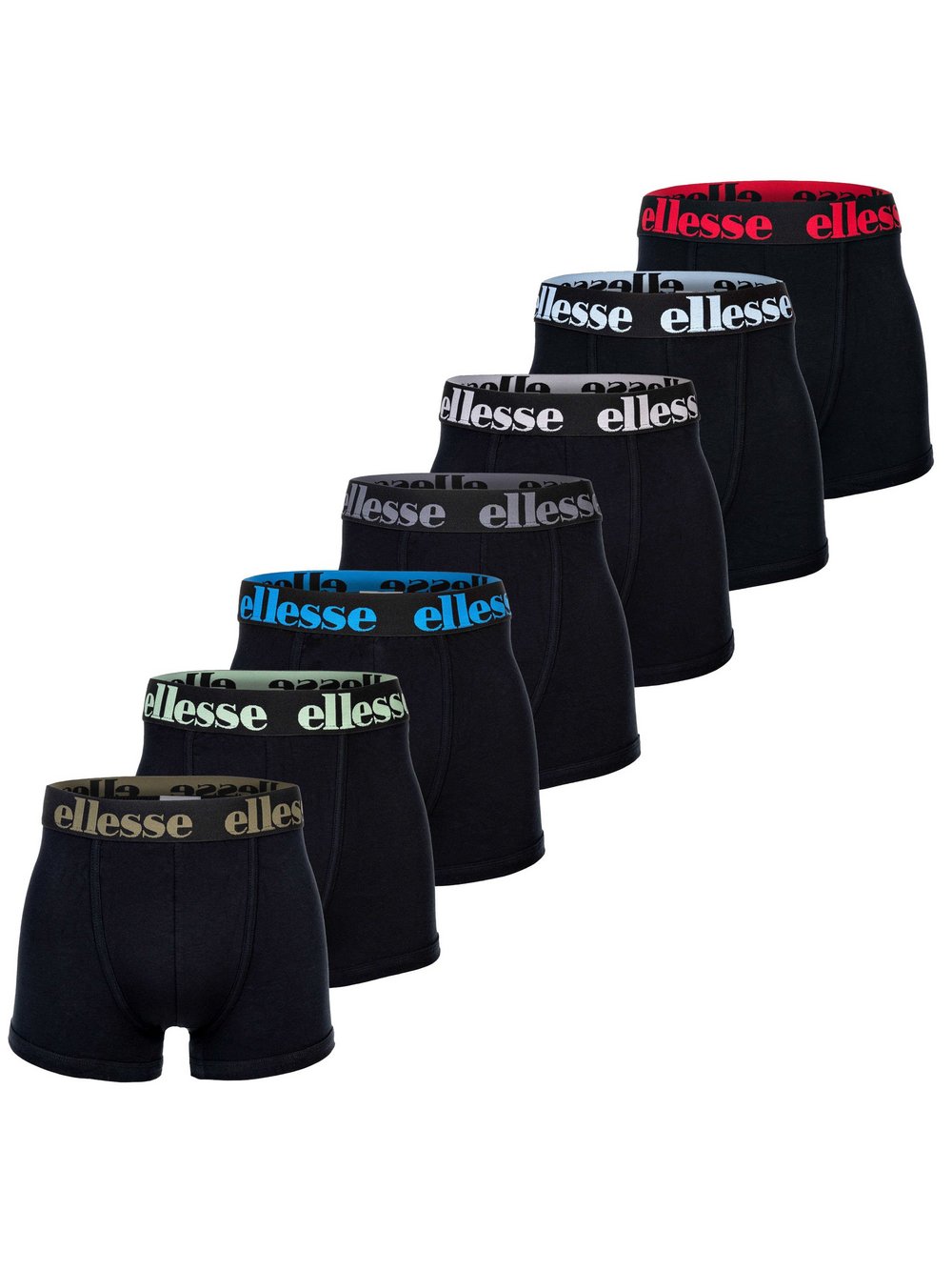 ellesse Boxershort 7er Pack Herren mehrfarbig, L Image
