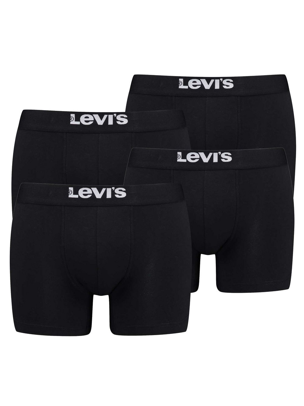 Levi's Boxershort 4er Pack Herren schwarz, L Image