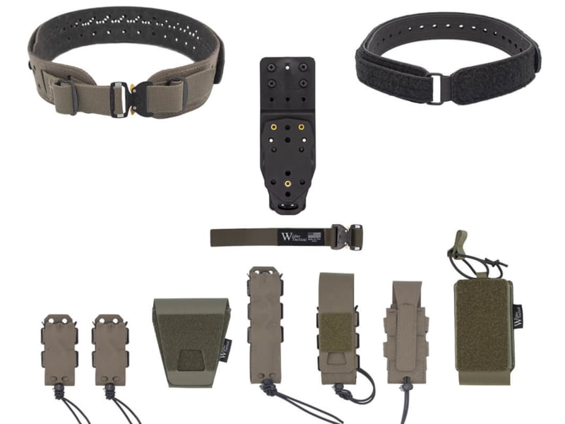 Wilder Tactical HITMAN GEAR Charlie TruForm Mid LE Belt Package - Women's MHP Adapter Cobra FM Ranger Green XS-LG 26-40 WHMGCHLEPRG05