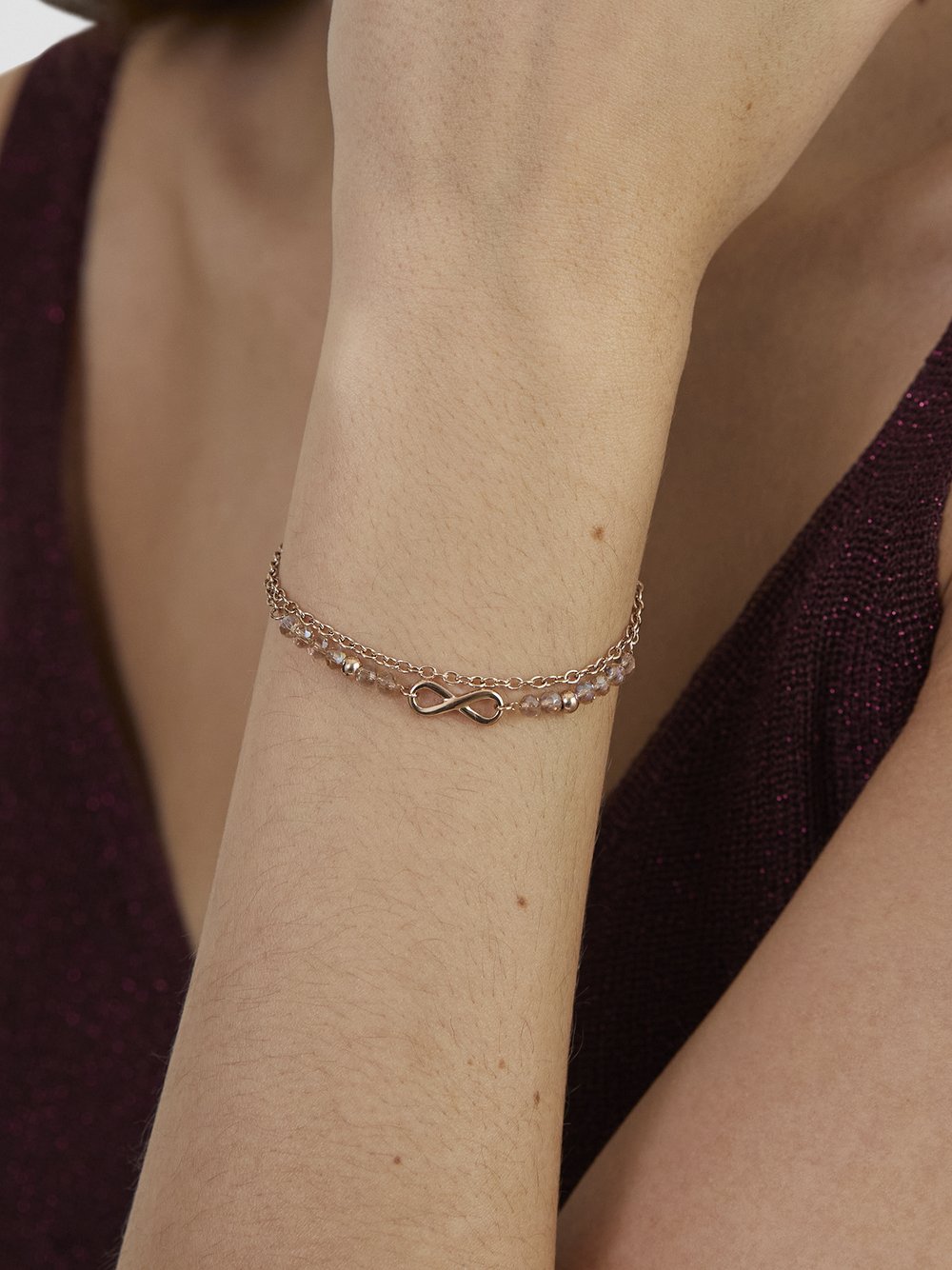 s.Oliver Armband Damen roségold, ONE SIZE Image