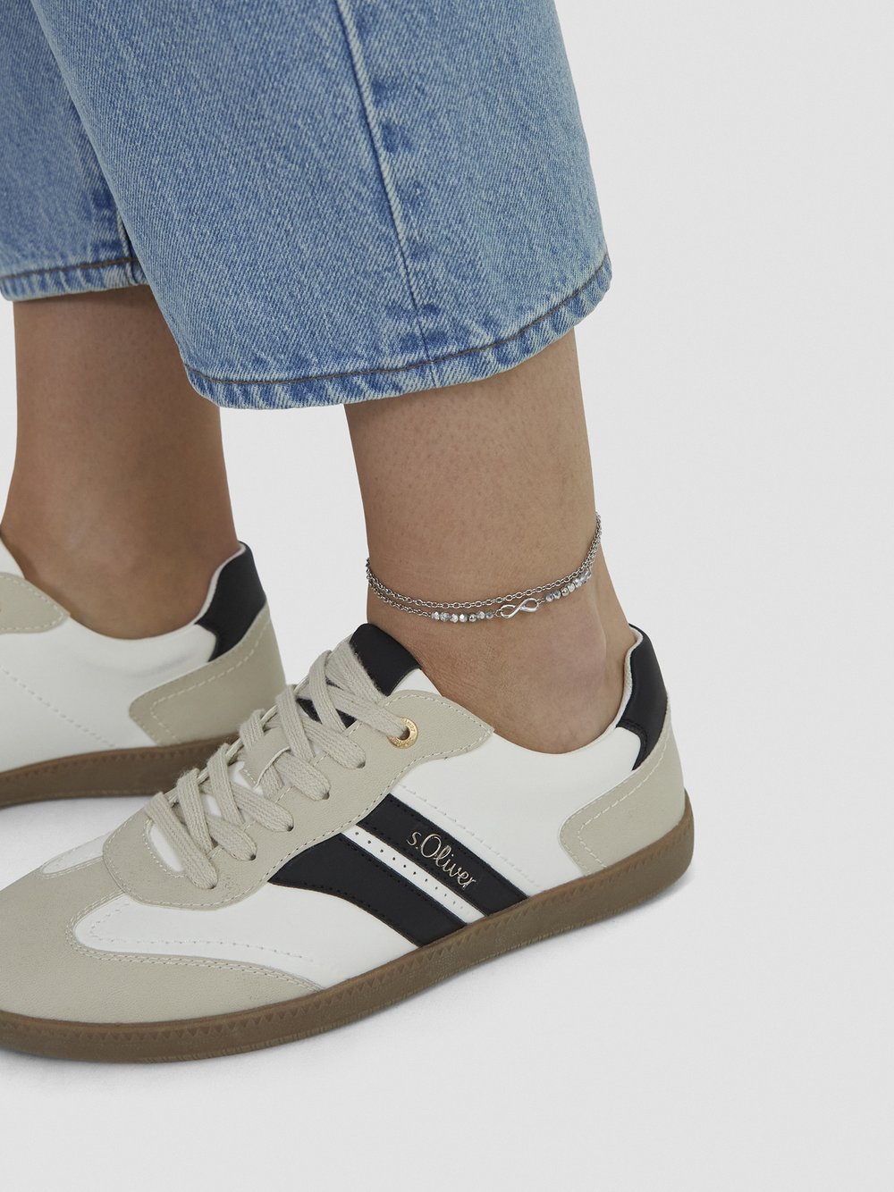 s.Oliver Fußkette Damen silber, ONE SIZE Image