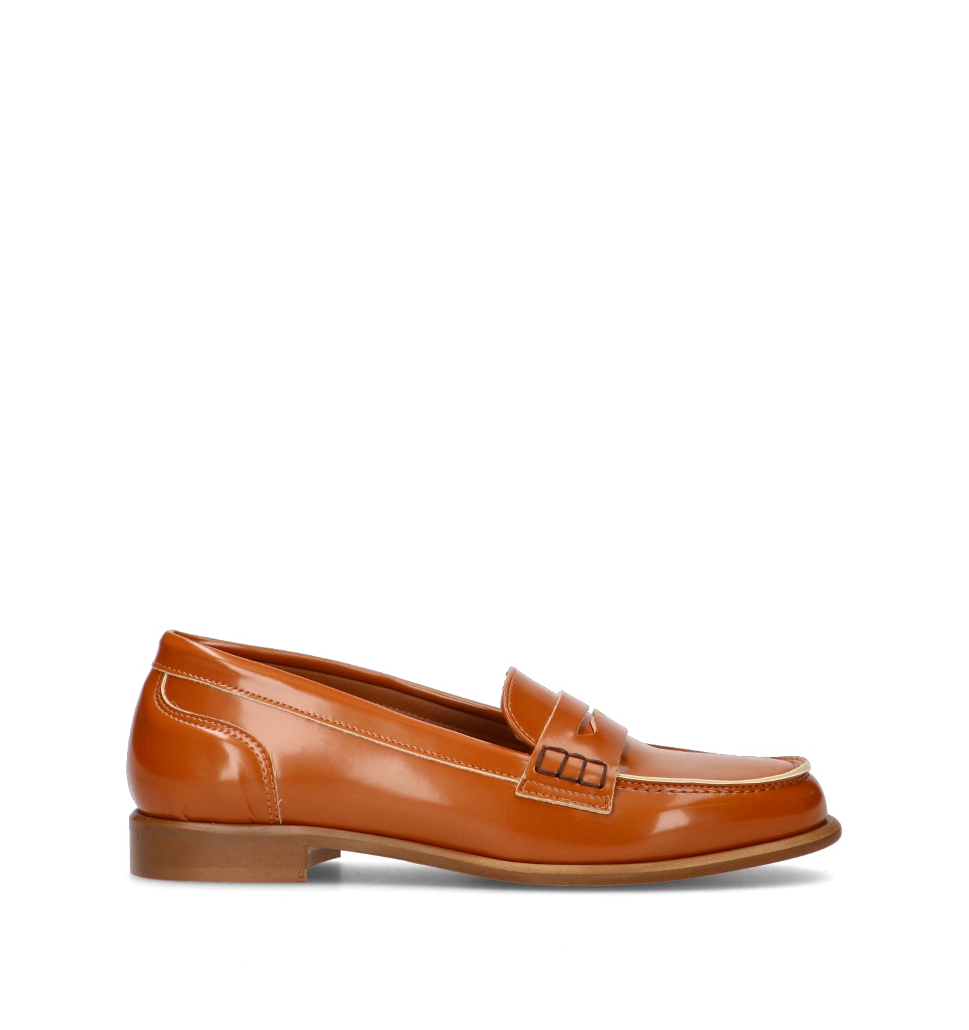 REBECCA VAN DIK Mocassino donna cuoio