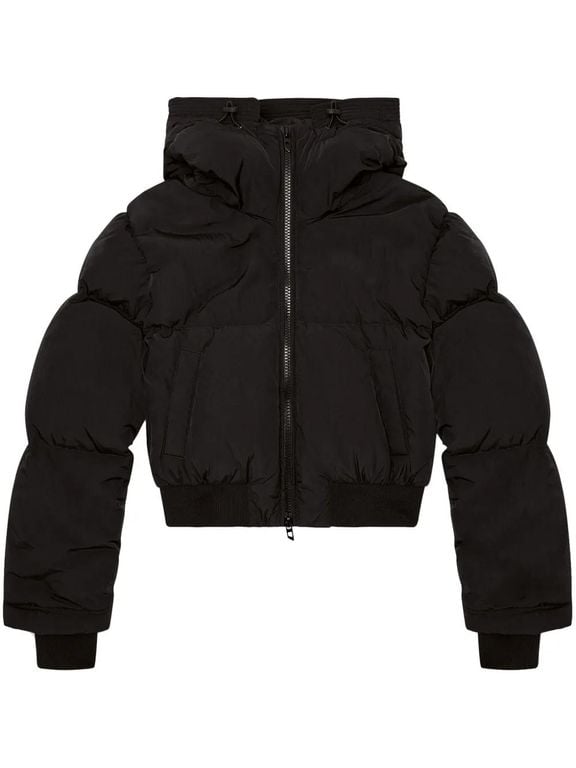 Lee Orb Earrings - Black - DIESEL Jackets