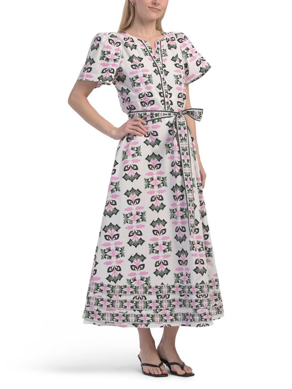 Suzi Dress For Cotton - White - Tj Maxx Dresses