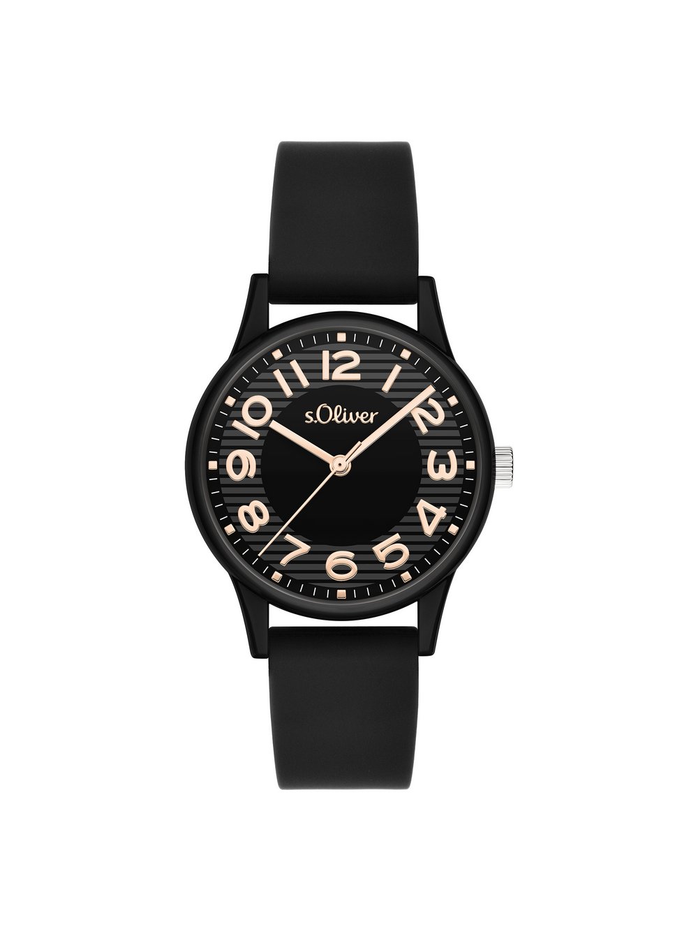 s.Oliver Armbanduhr Damen schwarz, ONE SIZE Image