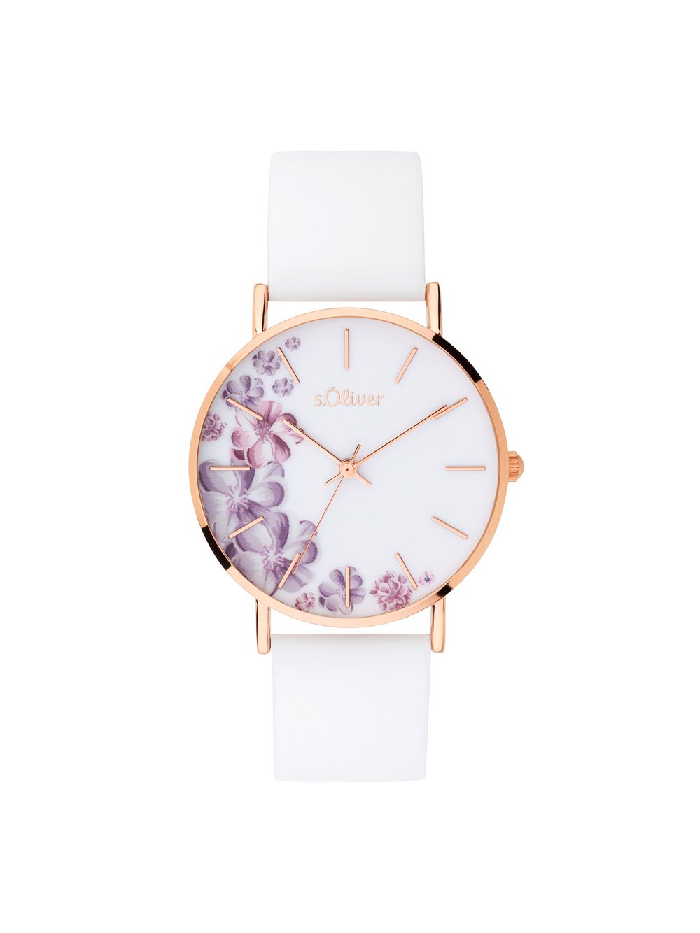 s.Oliver Armbanduhr Damen weiß, ONE SIZE Image
