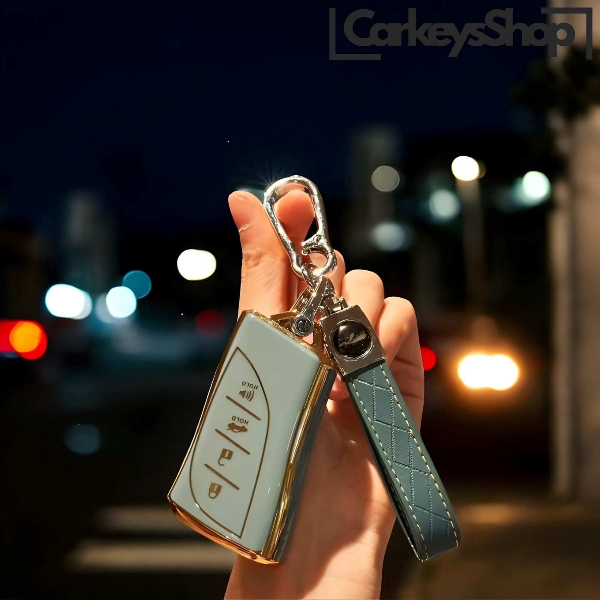 Custodia per chiave auto Lexus, con portachiavi, elegante, portachiavi in TPU, custodia per chiave auto, custodia per chiave auto, chiave auto, custod