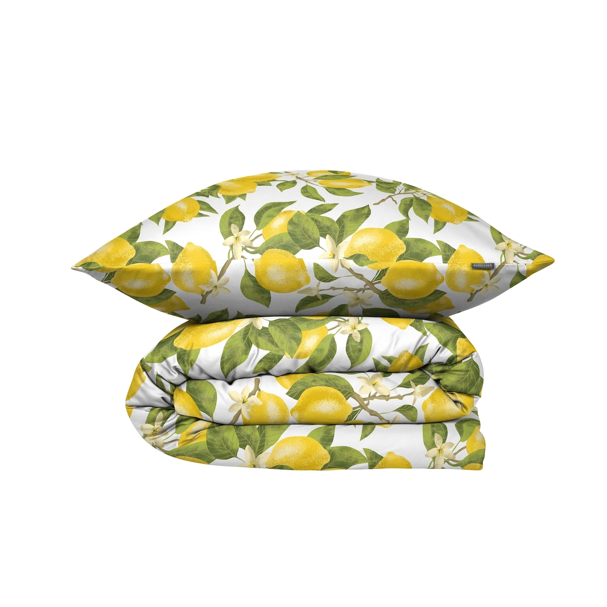 Schiesser Bettwäscheset Limona - Renforcé - 2-teilig - 135 x 200 cm - Gelb Image