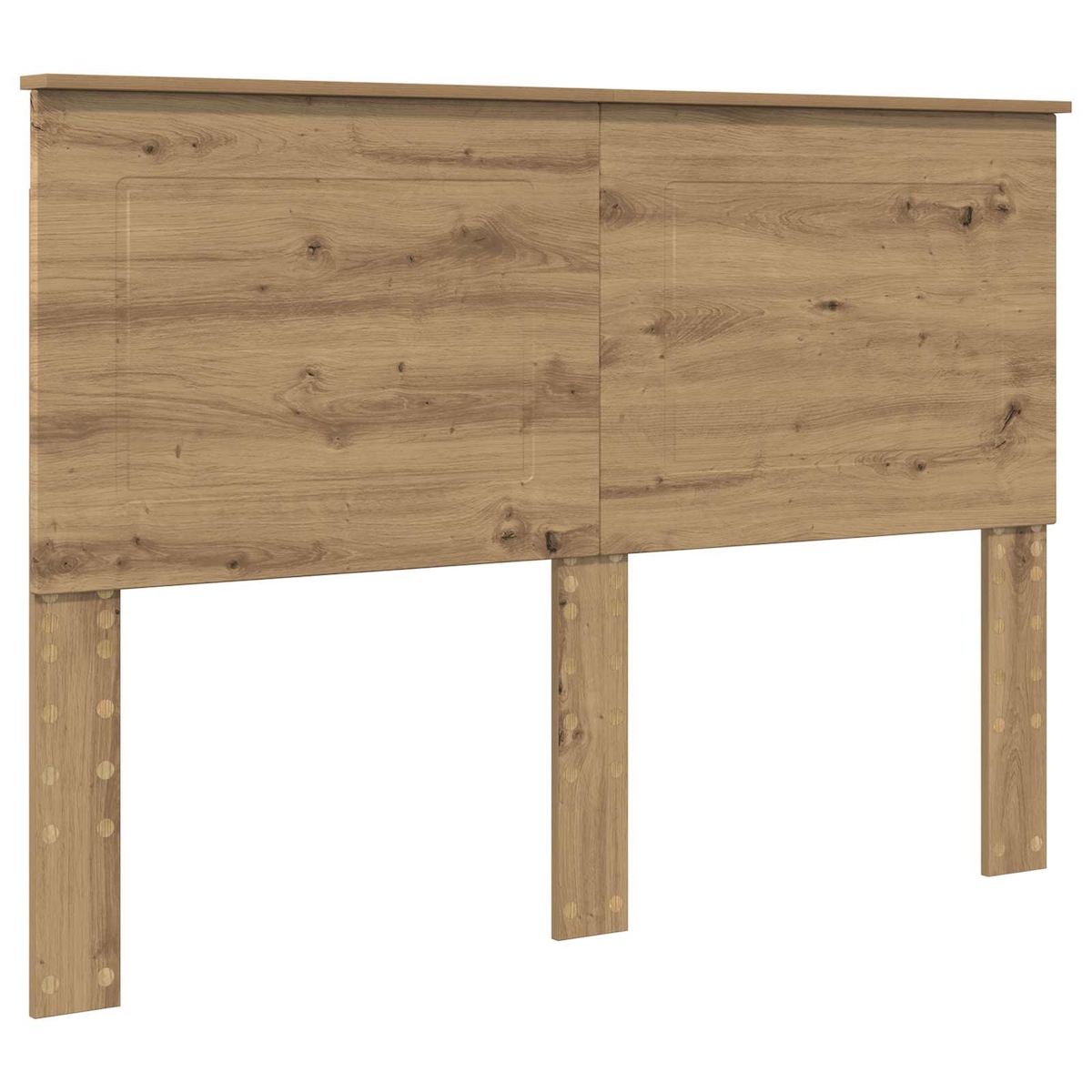 vidaXL Kopfteil Artisan-Eiche 140 cm Holzwerkstoff Image