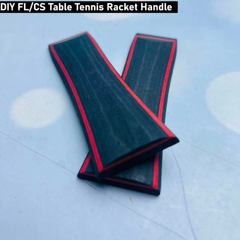 DIY FL/CS Tischtennisschläger-Griff aus Holz, Tischtennisschläger-Griff aus Massivholz, Ping-Pong-Schläger-Griff, FL/CS Griffe, Langlebig Image
