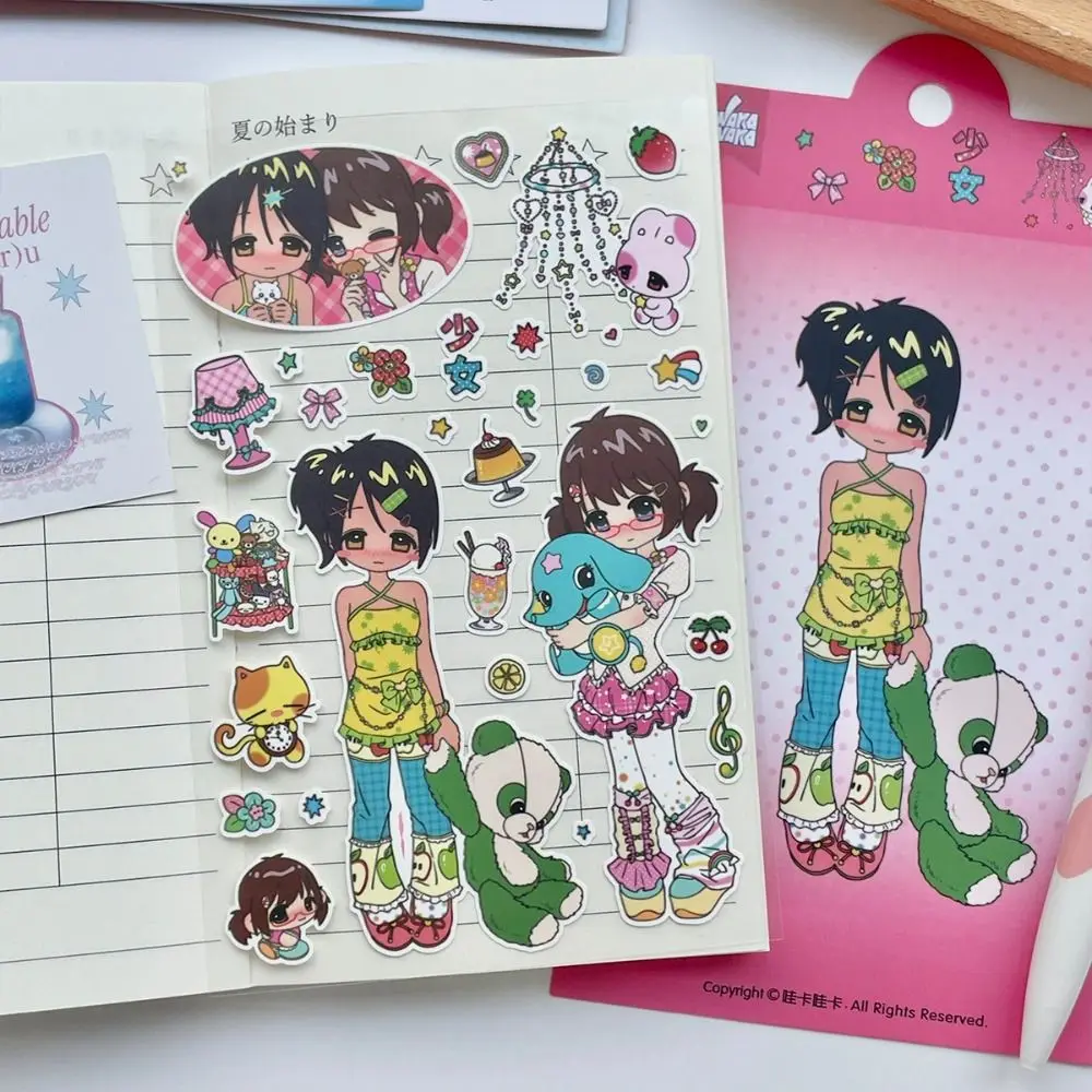 Neue DIY Aufkleber Scrapbooking Aufkleber Niedliche selbstklebende Millennium Anime Story Aufkleber Anime Kawaii Phone Craft Aufkleber Image
