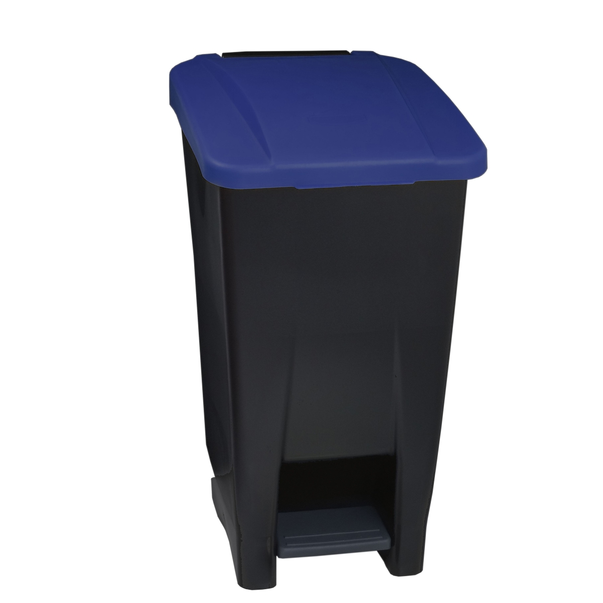 METRO Professional Mülleimer, 120 L, mit fußpedal, blau/schwarz Image