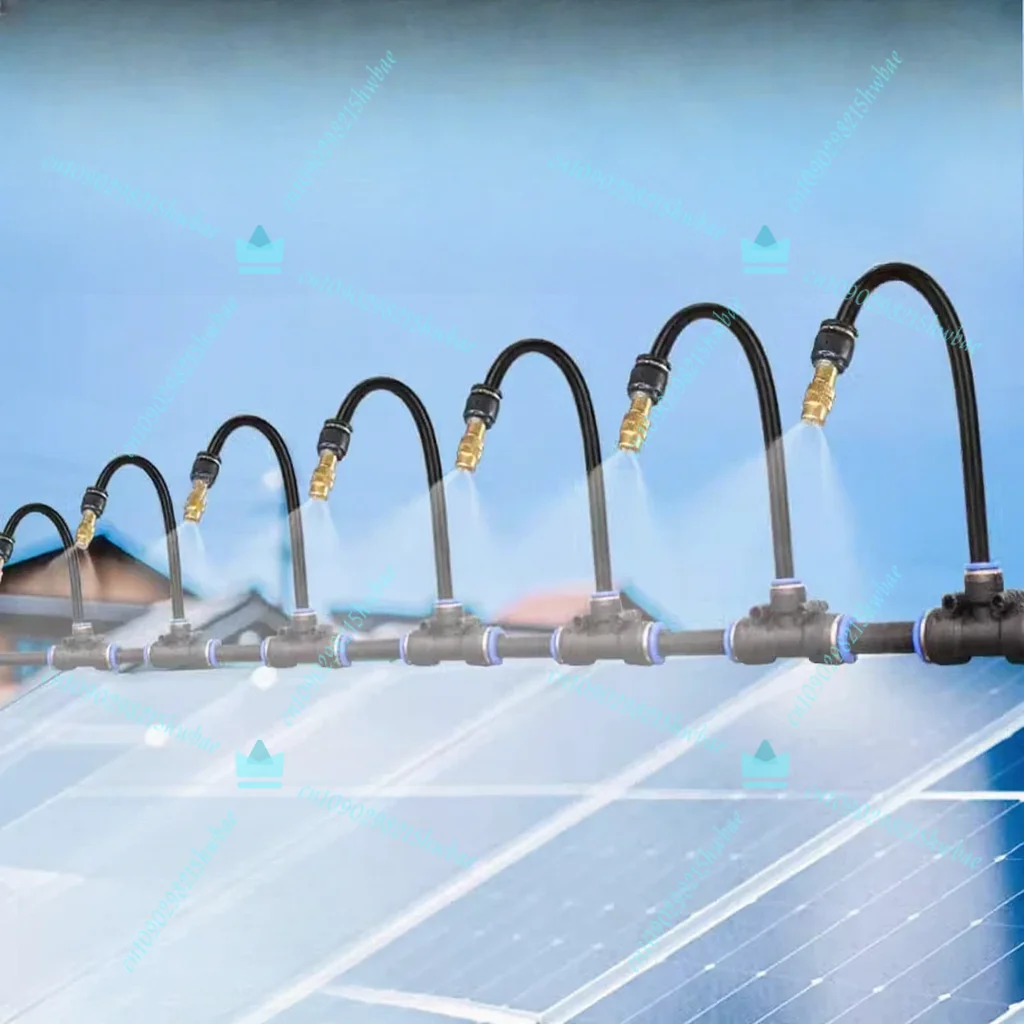 Reinigungssprühgerät mit Zeitsteuerung, Reinigungssystem für Solarmodule zur Staubentfernung mit Wassersprüher Image