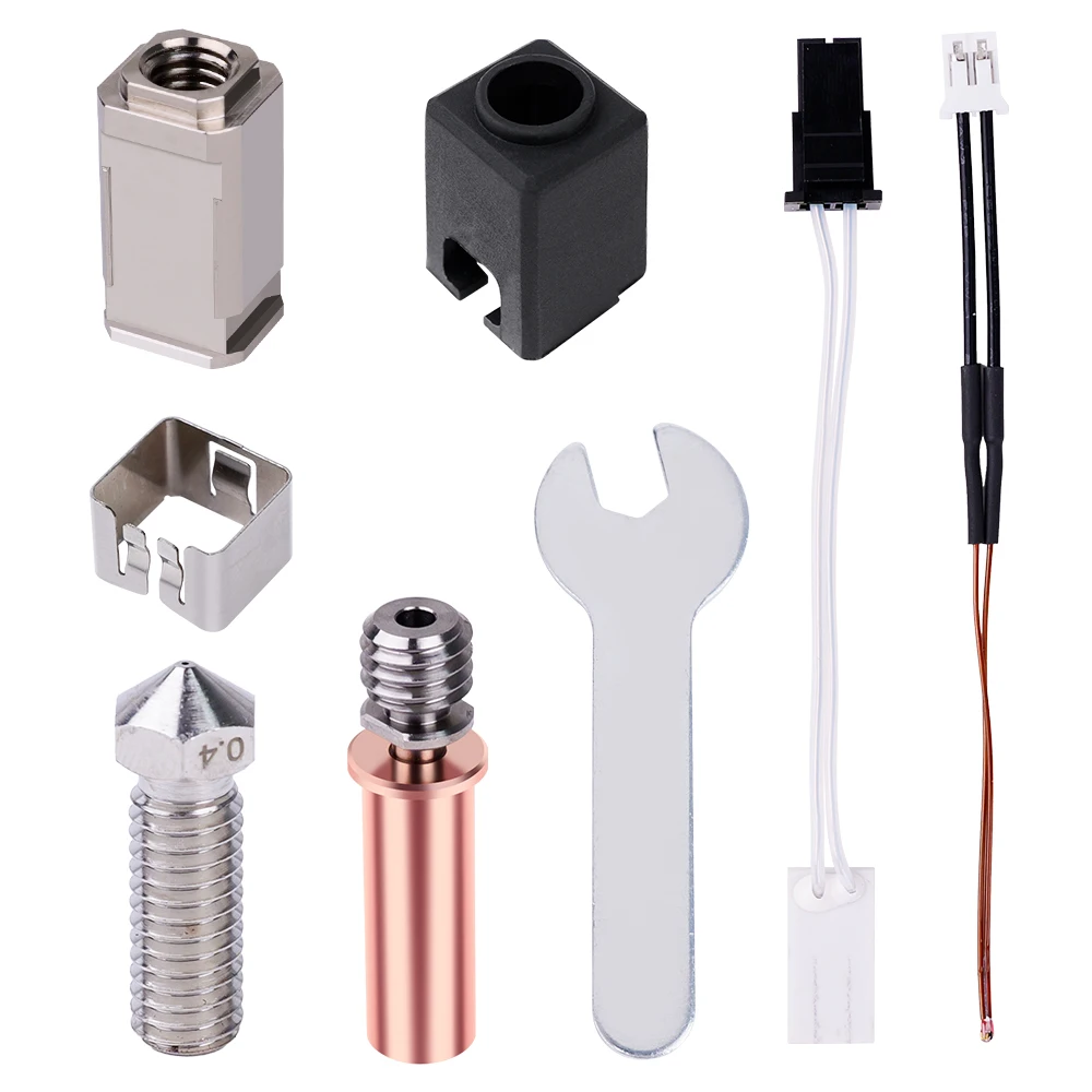 Upgrade-Hotend-Kit für Anycubic Kobra 2 Thermistor-Heizpatrone 0,4 mm Print Hot End für Kobra 2 Plus/Neo/Kobra 2 3D-Drucker Image
