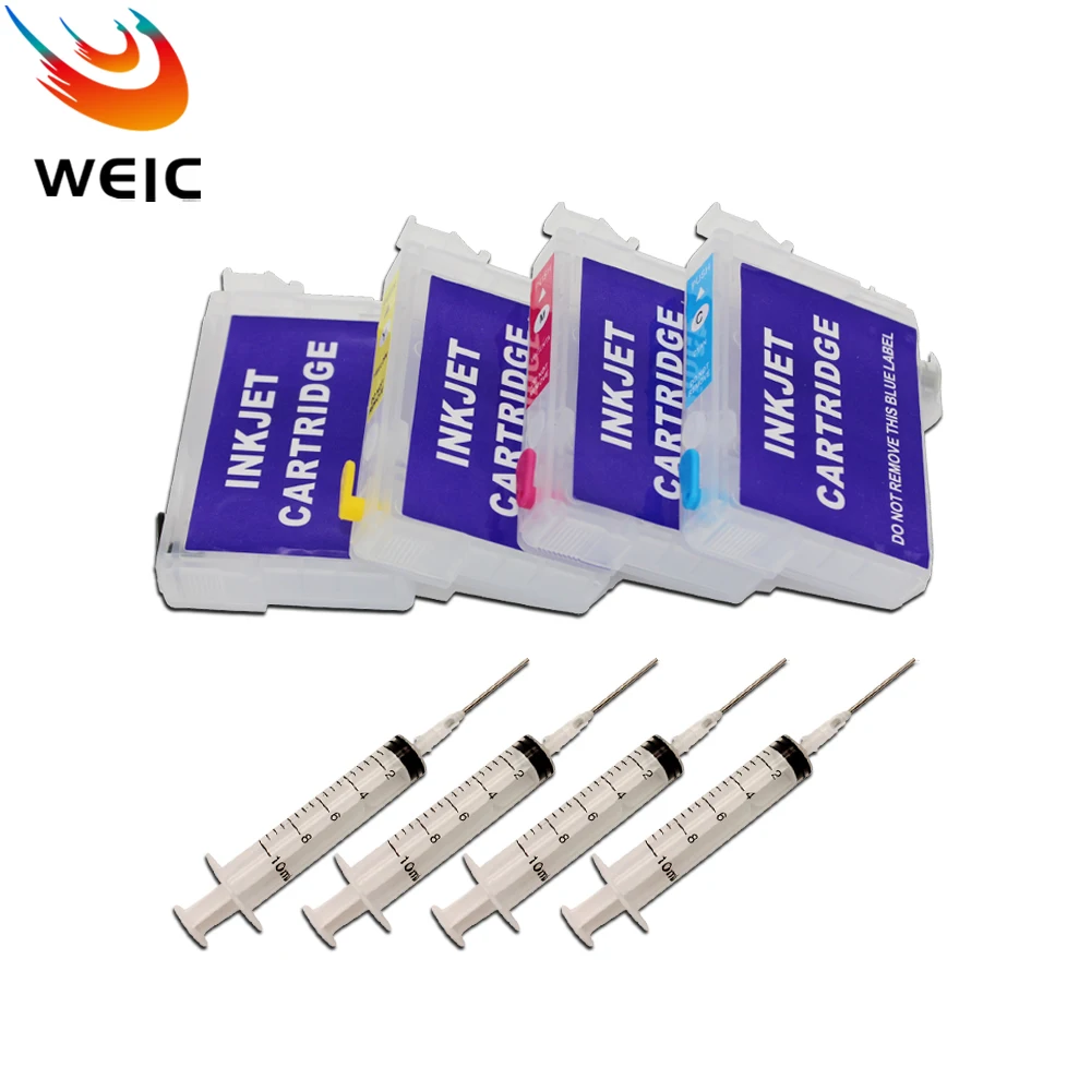 T0711-T0714 Nachfülltintenpatrone für Epson Stylus DX7450 DX8400 DX8450 DX9400F D78 D92 D120 S21 SX115 SX200 SX205 SX215 SX218 Image