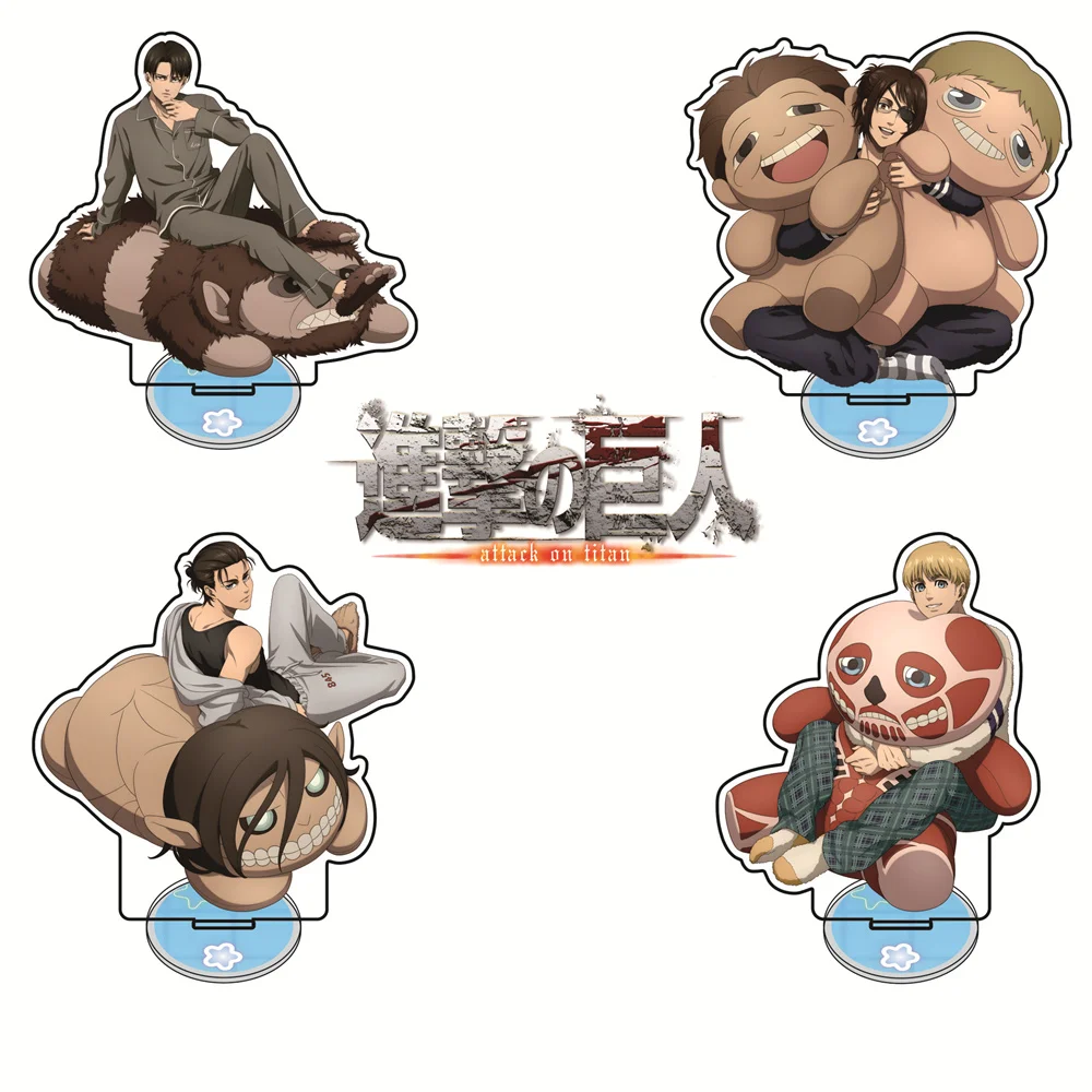 Anime Attack on Titan 15 cm Acrylständer Eren Yeager Tischdekorationen Zubehör Dekor Geschenke Exquisite Produkte Image