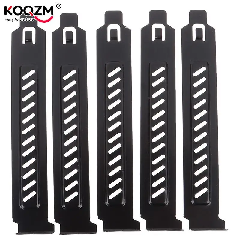Neue 5 Stück PCI Slot Abdeckung/PCI Slot Staub Abdeckung Filter Stanzen Bord Lüfter Staub Filter Belüftung PC computer Fall Image