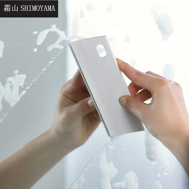 SHIMOYAMA Glaswischer Reinigung Dusche Rakel Badezimmer Haushalt Schaber Fenster Auto Spiegel Wischer Reiniger Waschbürste Werkzeuge Image
